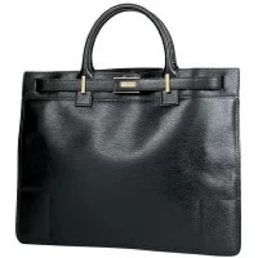 Gucci Handbag Tote Bag Business Leather Black